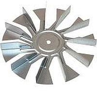 Pá de ventilador Forno SMEG CSP20-8 - Peça de origem