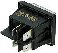 Interruptor Exaustor SMEG KD9X-1 - Peça de origem